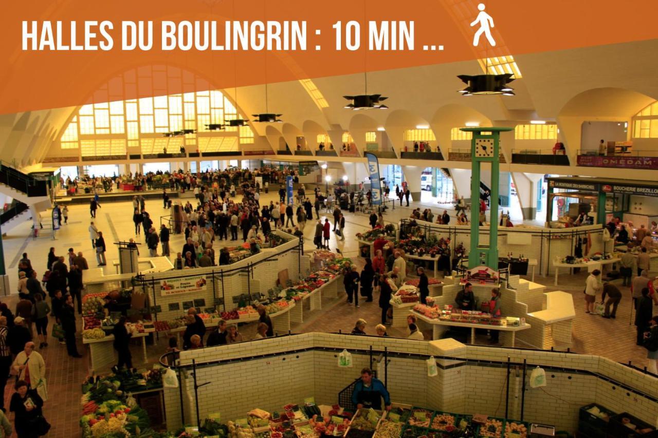 Explorereims - Malibu Beachhouse Proche Gare Et Centre Экстерьер фото